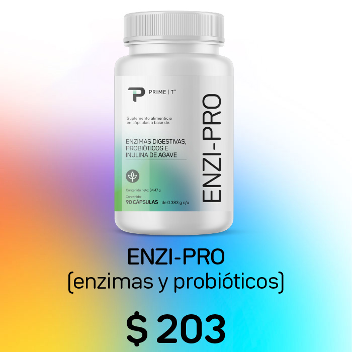 Enzimas Digestivas y Probióticos ENZI-PRO precio especial